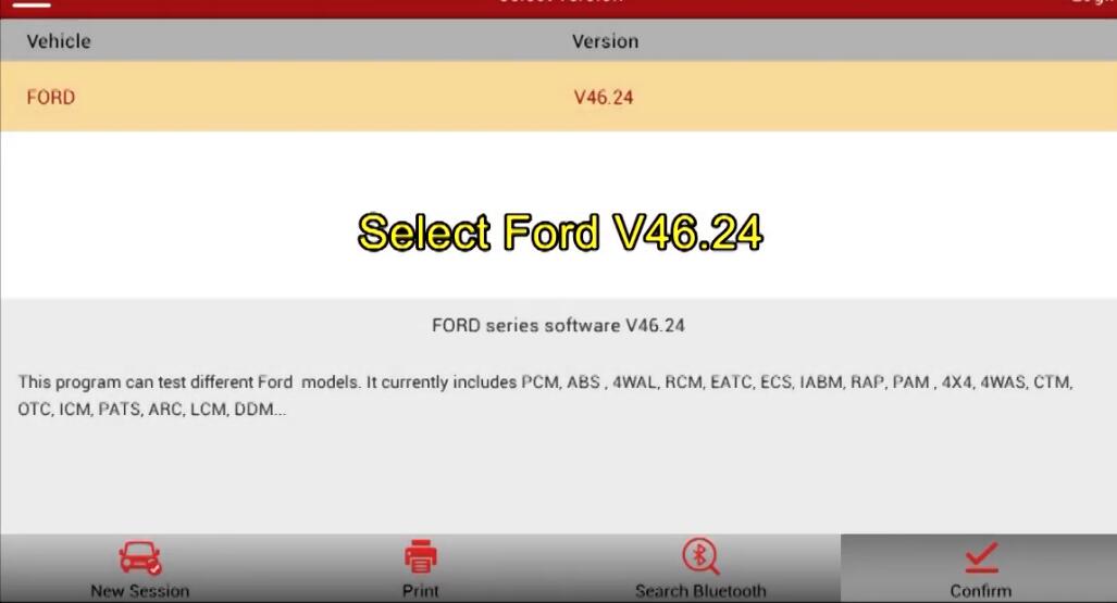How-to-program-Ford-Focus-Anti-theft-key-by-Launch-X431V+1