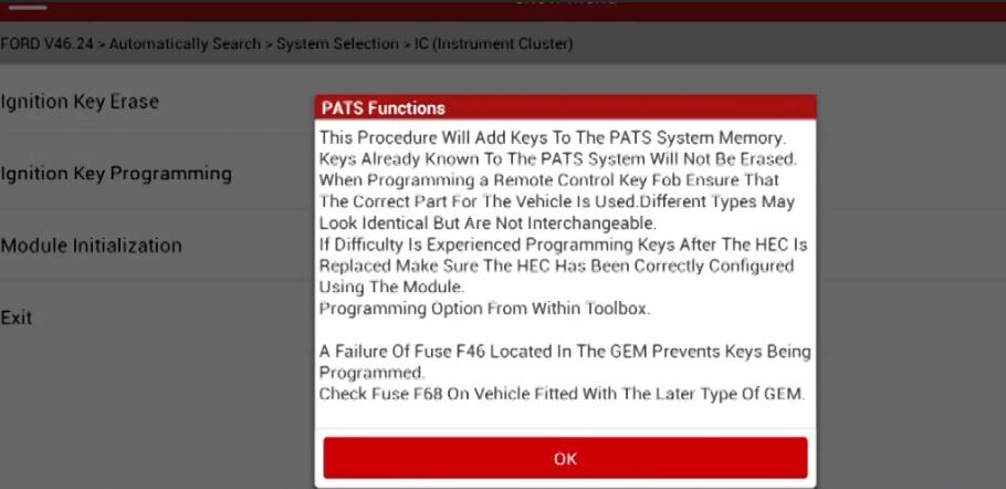 How-to-program-Ford-Focus-Anti-theft-key-by-Launch-X431V+17